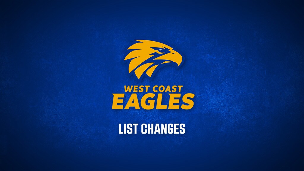 Eagles finalise list changes